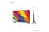 LG QNED Smart TV 43QNED84A6C, 43", 4K UHD